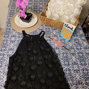 INC WOMAN'S top. Size XXL. Black